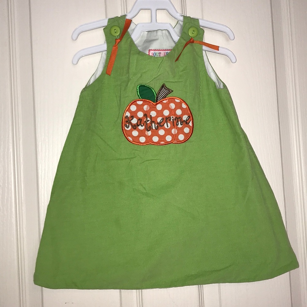 “Katherine” monogrammed dress
